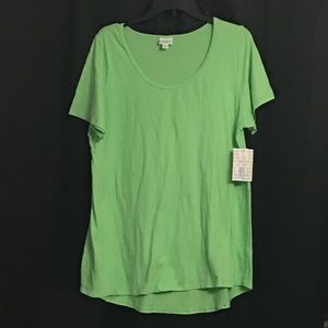 Bright green classic t